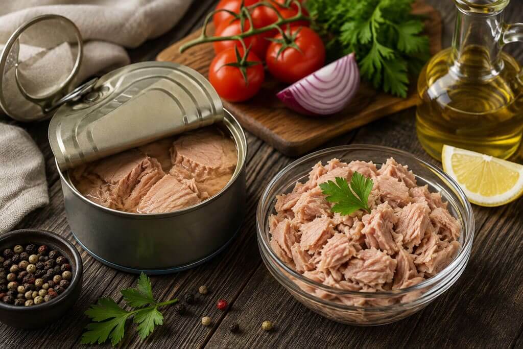 консервированный тунец
