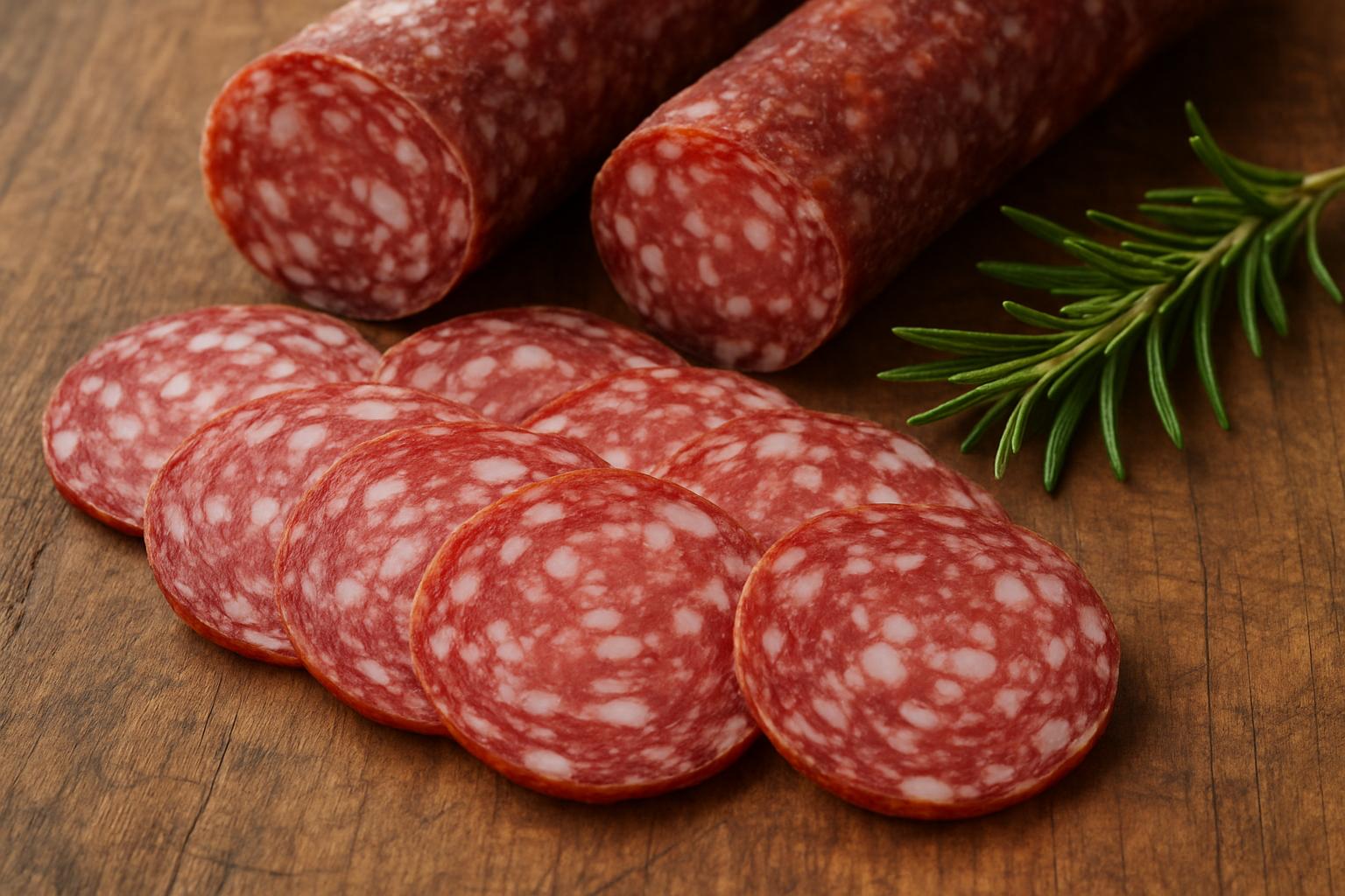 сырокопченая колбаска