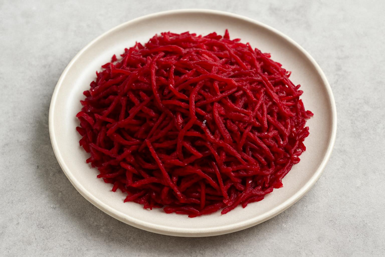 лапша из свеклы