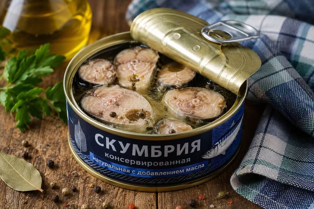 консервированная скумбрия