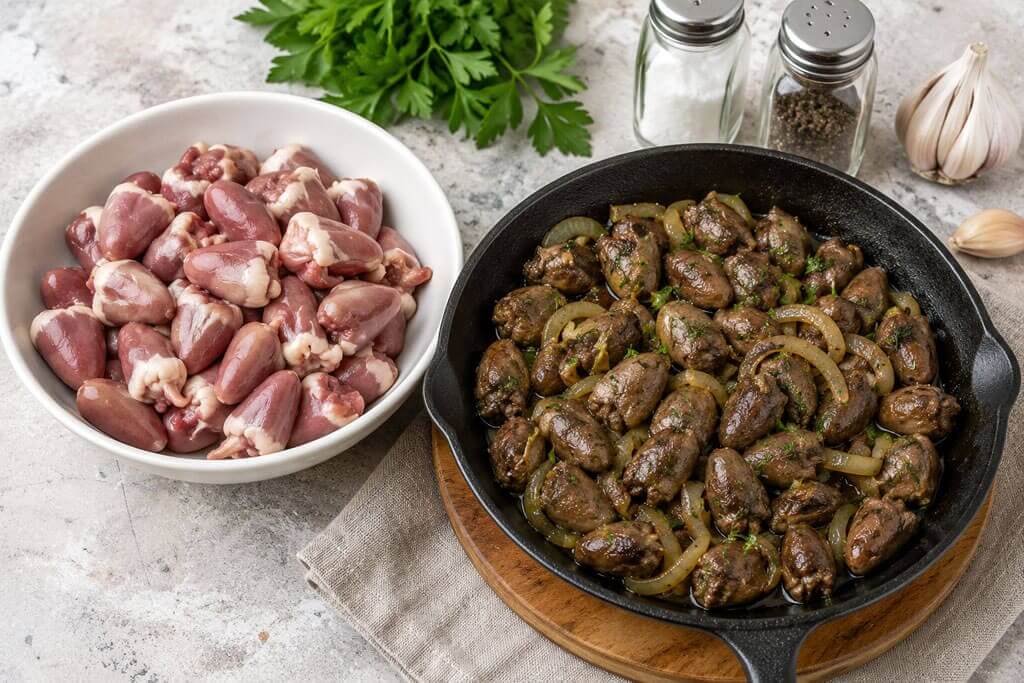 куриные сердечки